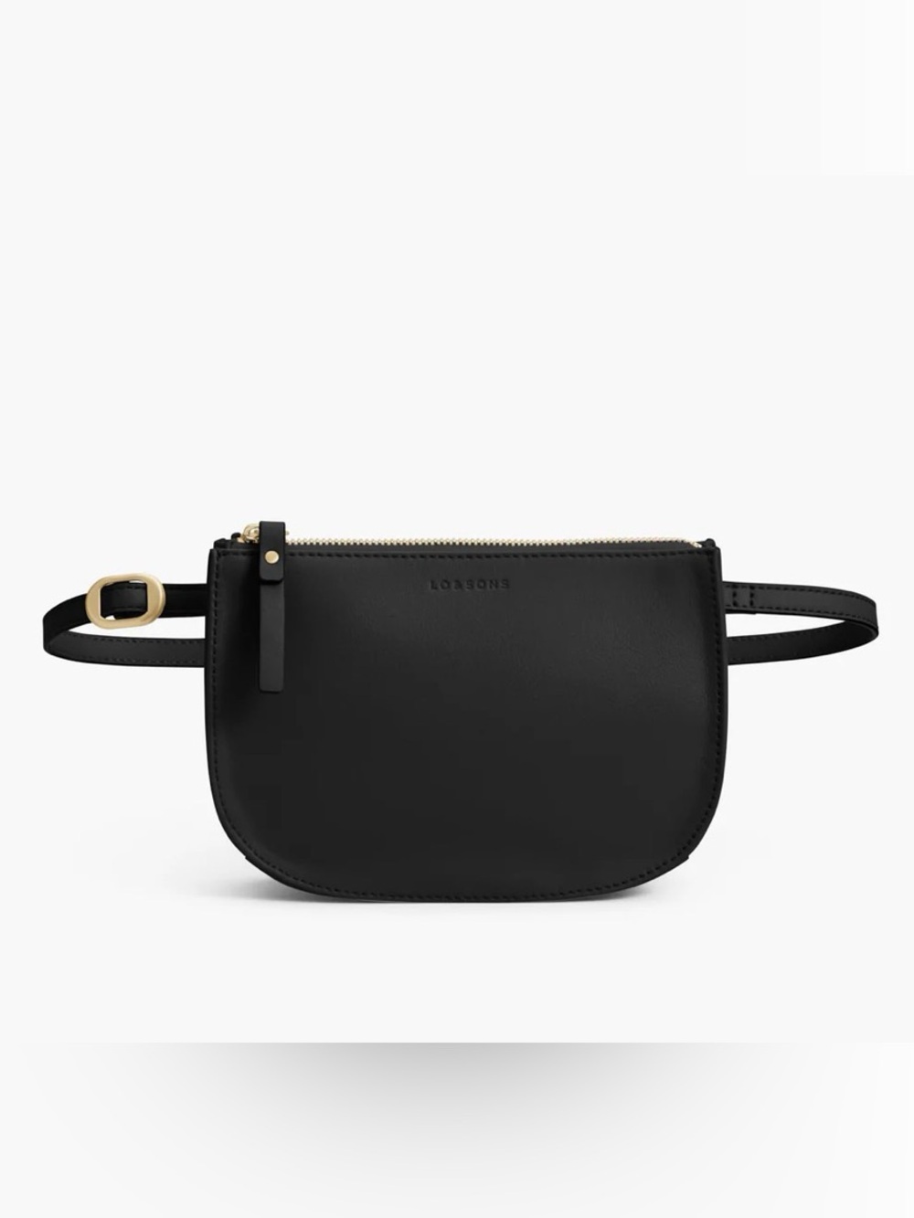 Lo & Sons Waverley 2 Convertible Crossbody Bag (black)